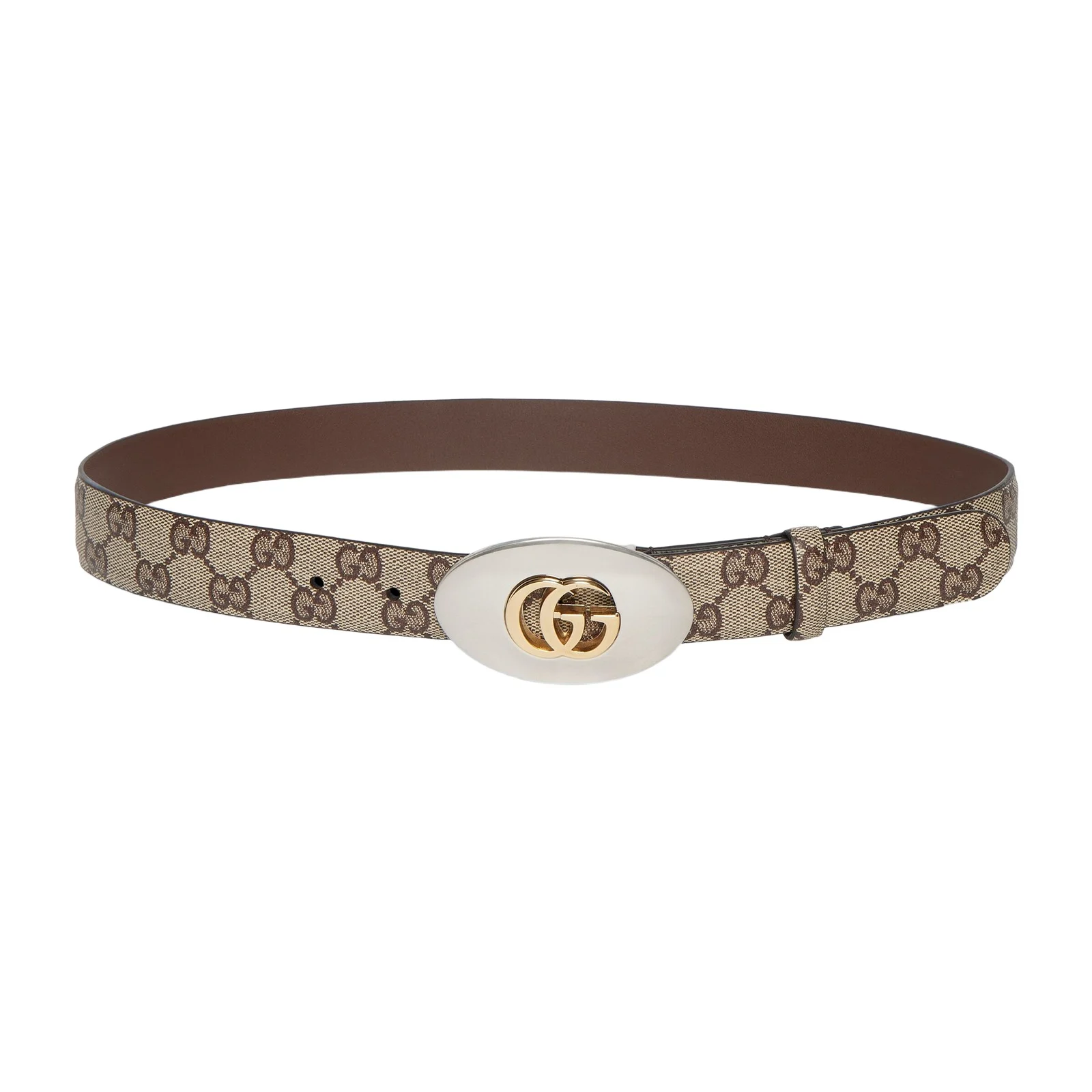 Gucci Belt With Double G Plaque Buckle