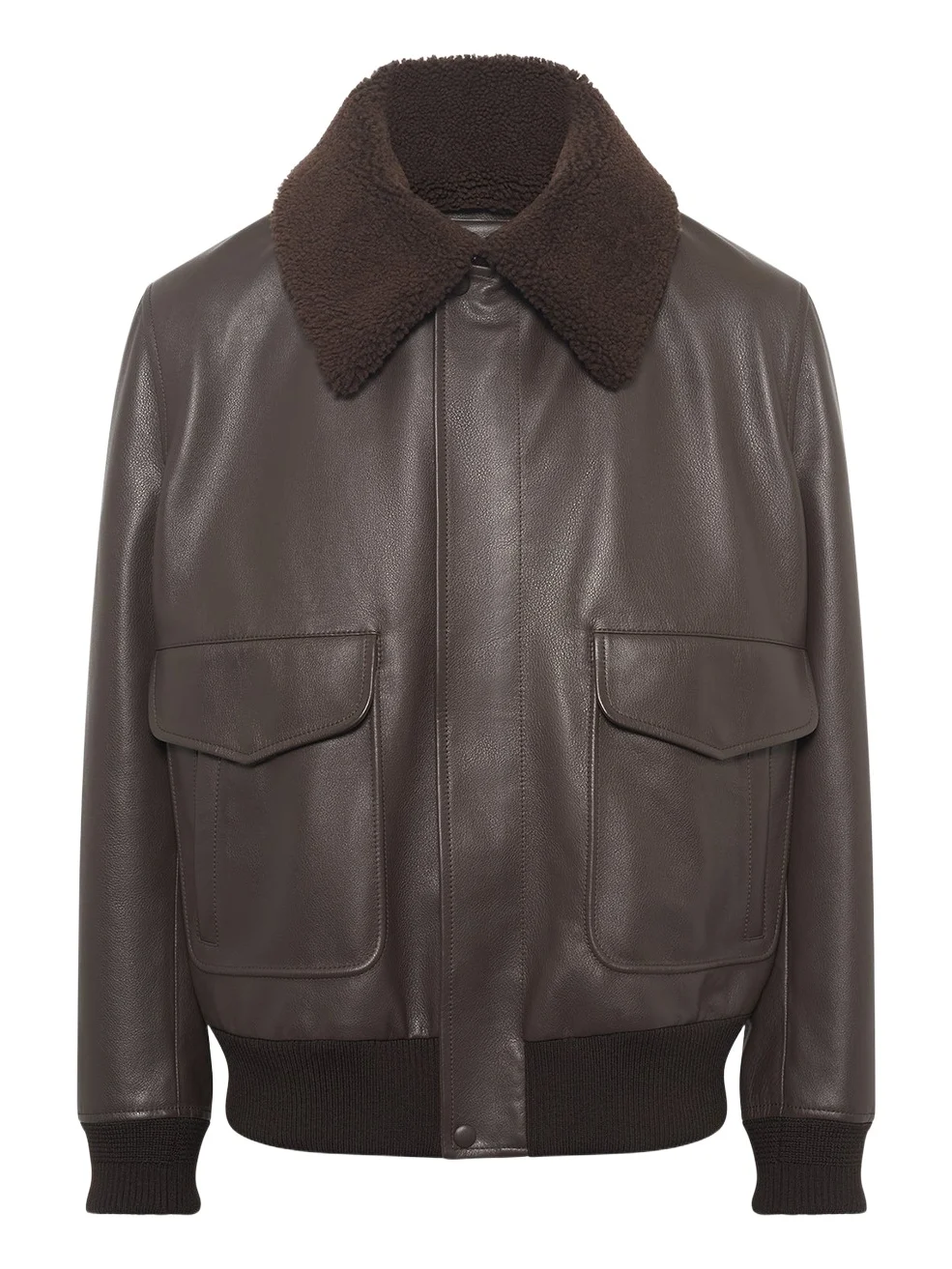 Grant Jacket in Chocolate Leather