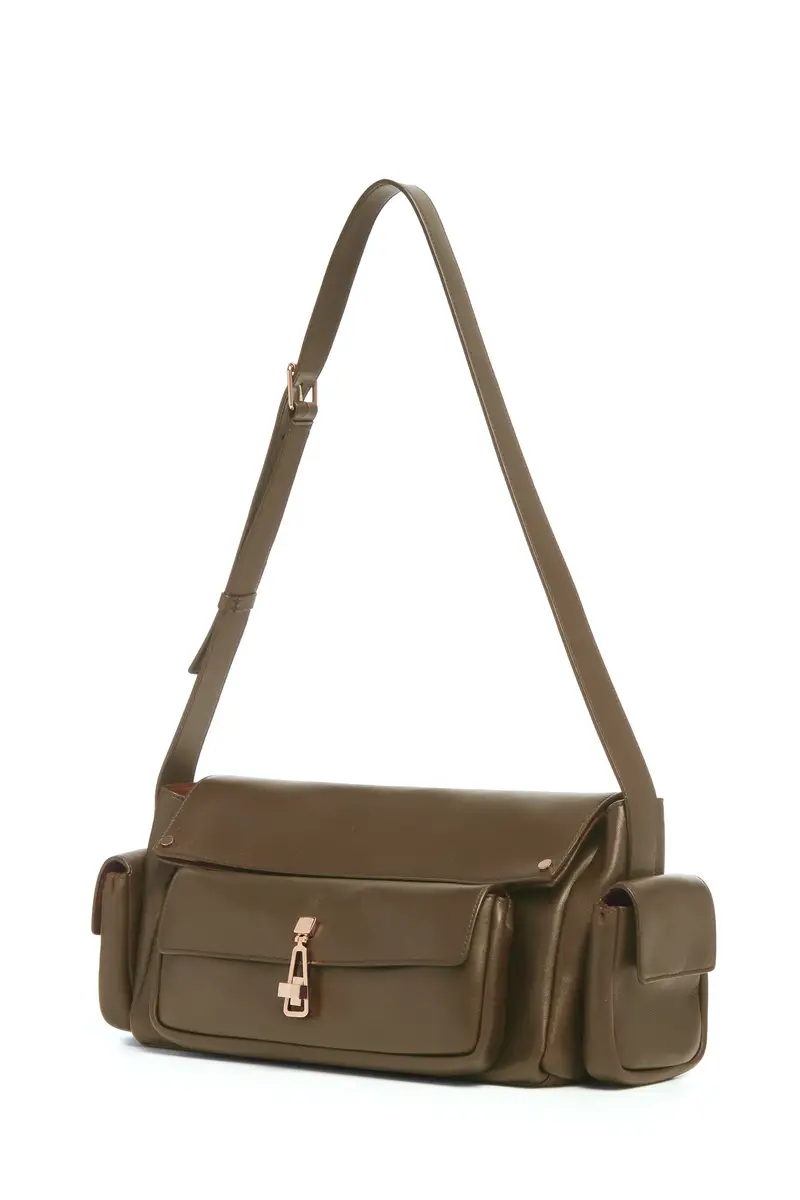 Gabriela Hearst Jebb Bag in Olive Nappa Leather | Thumbnail 3 Gabriela Hearst Jebb Bag in Olive Nappa Leather | Thumbnail 3