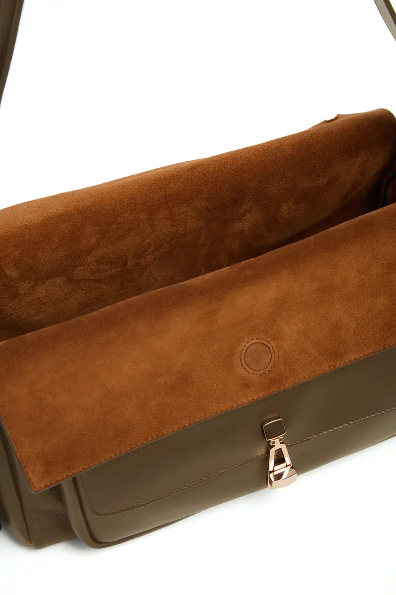 Gabriela Hearst Jebb Bag in Olive Nappa Leather | Thumbnail 5 Gabriela Hearst Jebb Bag in Olive Nappa Leather | Thumbnail 5