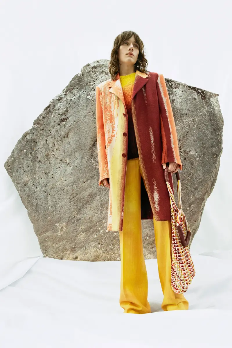 Gabriela Hearst Pallas Knit Sweater in Dip Dye Sunrise Welfat Cashmere | Thumbnail 2 Gabriela Hearst Pallas Knit Sweater in Dip Dye Sunrise Welfat Cashmere | Thumbnail 2