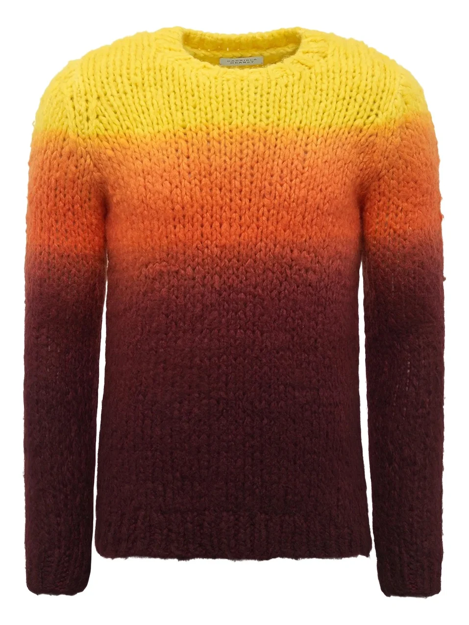 Pallas Knit Sweater in Dip Dye Sunrise Welfat Cashmere Pallas Knit Sweater in Dip Dye Sunrise Welfat Cashmere