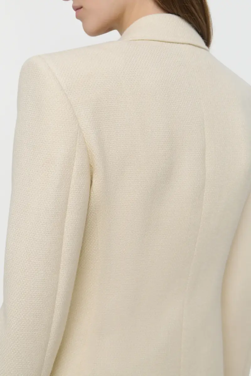 Gabriela Hearst Mairi Blazer in Ivory Alpaca Wool | Thumbnail 8 Gabriela Hearst Mairi Blazer in Ivory Alpaca Wool | Thumbnail 8