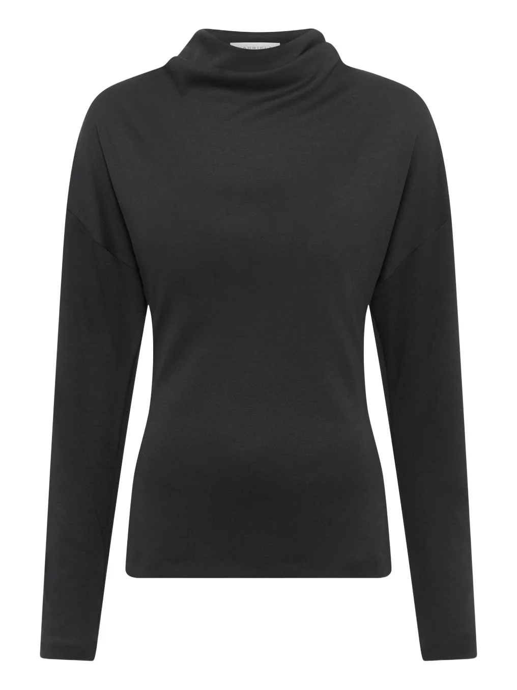 Gabriela Hearst Paget Top in Black Cashmere Jersey