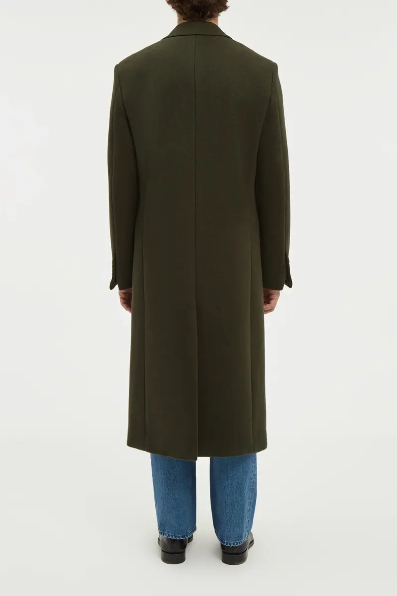Gabriela Hearst Brannick Coat in Olive Cashemre Felt | Thumbnail 5 Gabriela Hearst Brannick Coat in Olive Cashemre Felt | Thumbnail 5