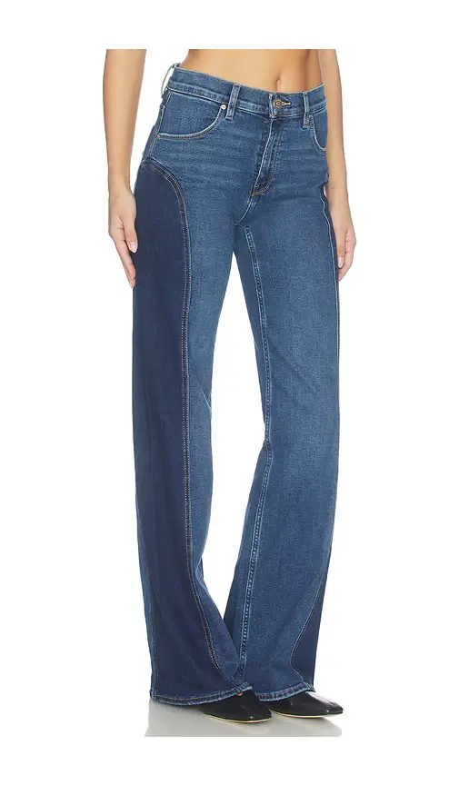 Hudson Jeans Lexi Seamed Wide Leg Jeans | Thumbnail 2 Hudson Jeans Lexi Seamed Wide Leg Jeans | Thumbnail 2