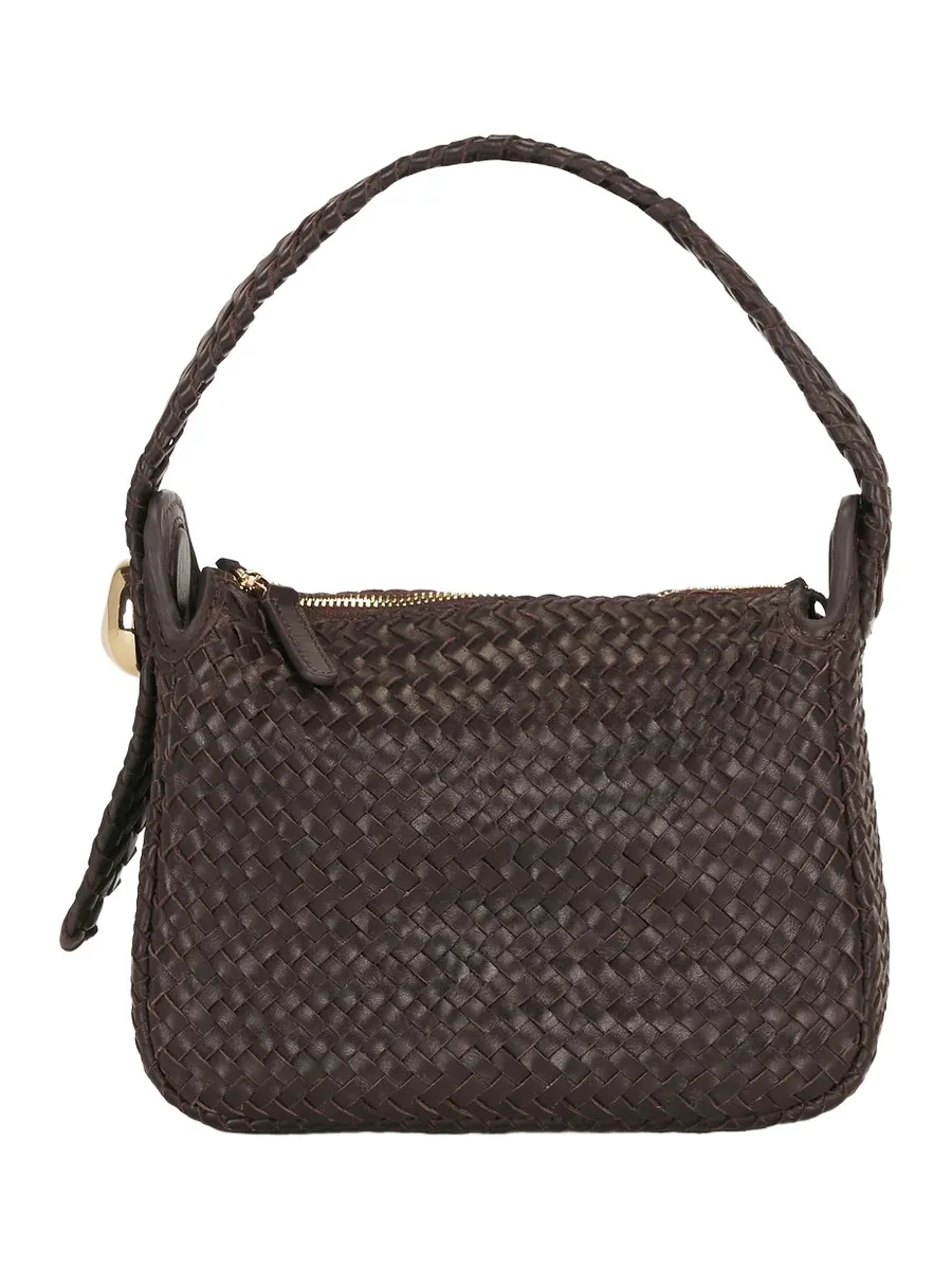 Woven Organic Drop Hand Held Bag
