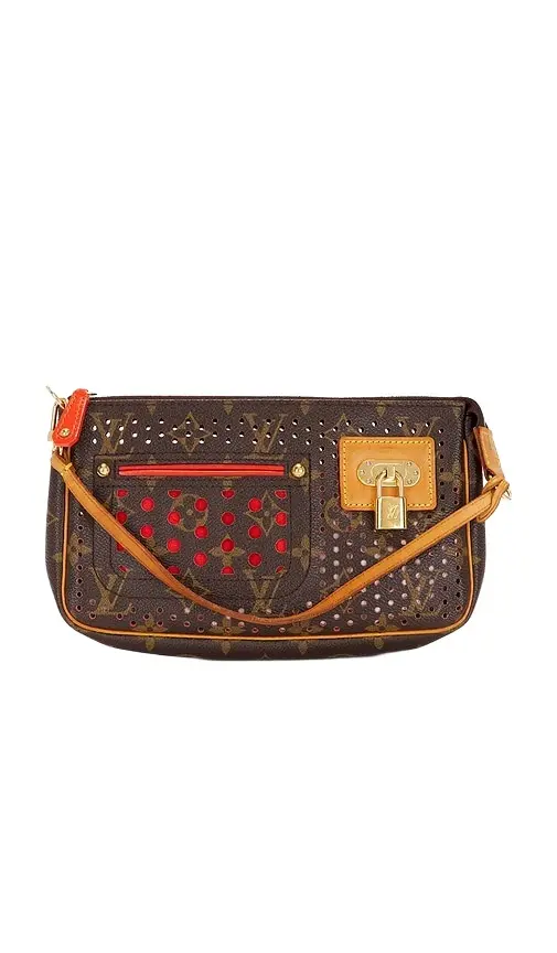 Louis Vuitton Monogram Perforated Pochette Accessories Shoulder Bag