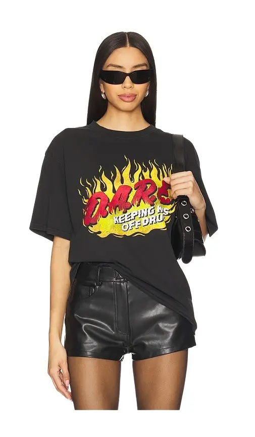 Philcos D.A.R.E. Fire Boxy Tee | Thumbnail 1 Philcos D.A.R.E. Fire Boxy Tee | Thumbnail 1