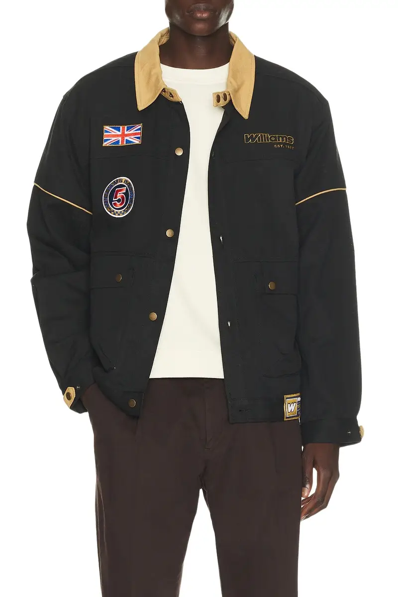 Atlassian Williams Formula 1 Oversized Pipeline Canvas Jacket