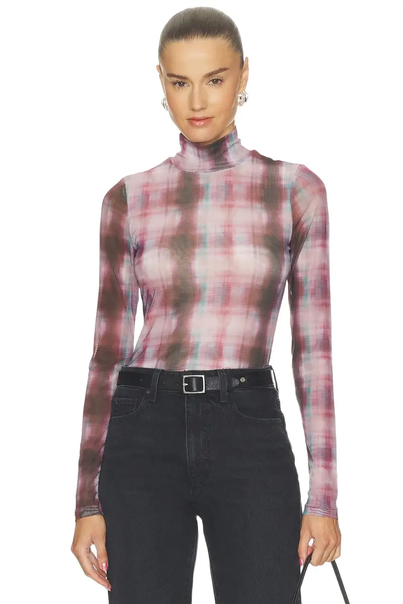 rag & bone Yana Turtleneck Longsleeve Top
