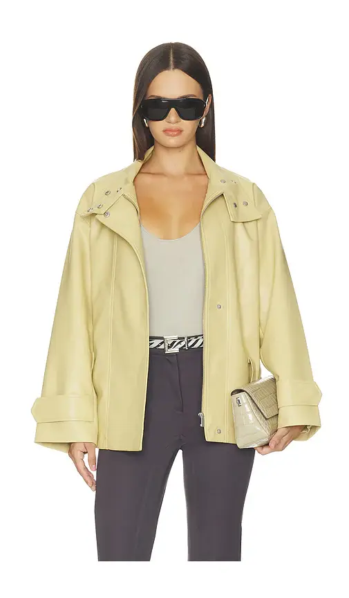 4th & Reckless Jaden Faux Leather Belted Jacket | Thumbnail 2 4th & Reckless Jaden Faux Leather Belted Jacket | Thumbnail 2