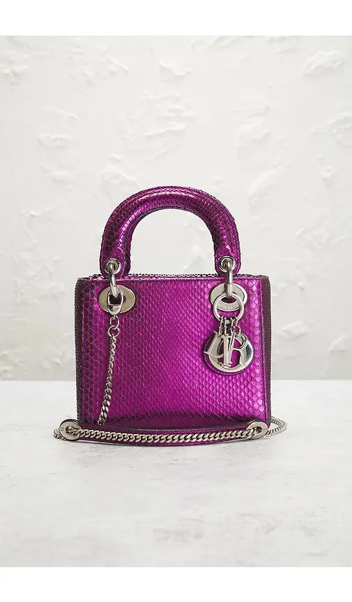 Dior Python Lady Dior Handbag | Thumbnail 2 Dior Python Lady Dior Handbag | Thumbnail 2
