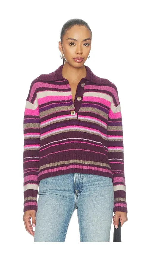 Trading Up Stripe Pullover