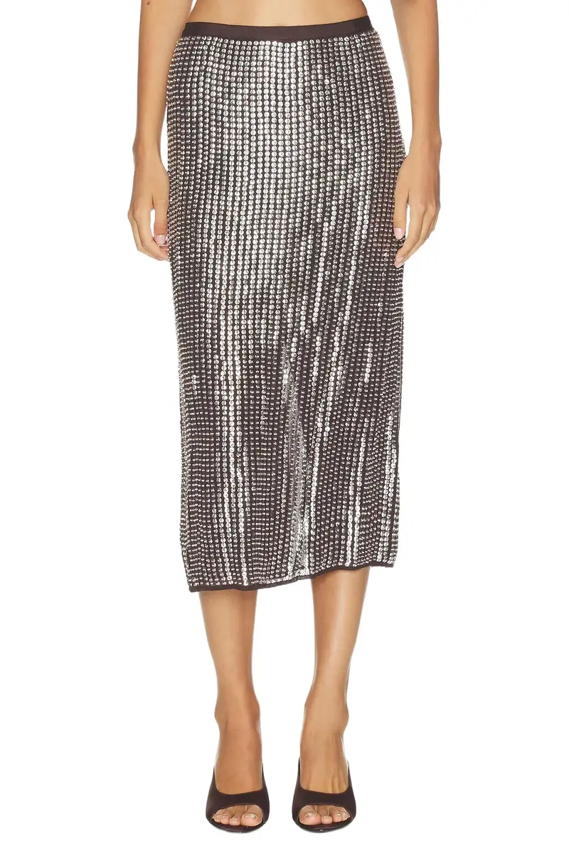 rag & bone Lili Beaded Skirt