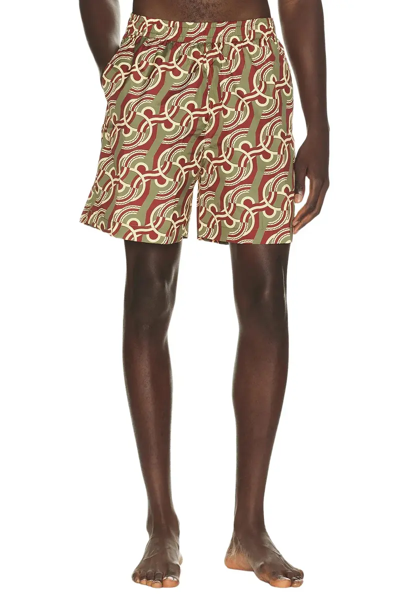 Drôle de Monsieur Chain Link Monogram Swimsuit