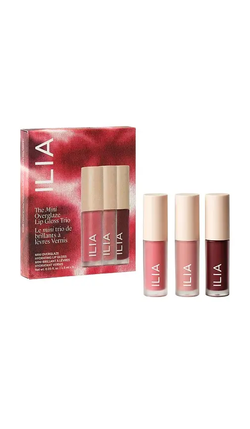 ILIA Overglaze Lip Gloss Deluxe Trio