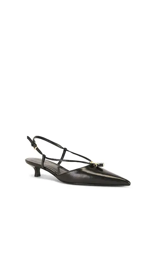 Tory Burch Lock Low Heel Pump | Thumbnail 2 Tory Burch Lock Low Heel Pump | Thumbnail 2