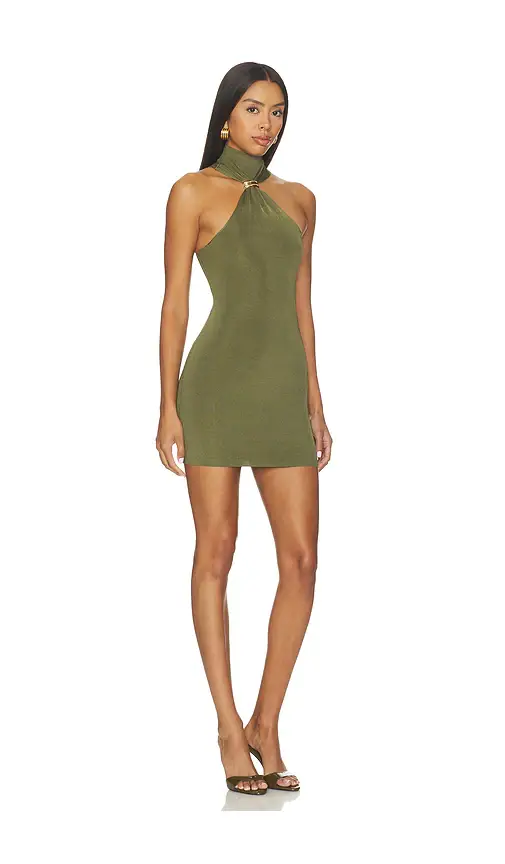 Lovers and Friends Gennifer Ruched Neck Dress | Thumbnail 2 Lovers and Friends Gennifer Ruched Neck Dress | Thumbnail 2