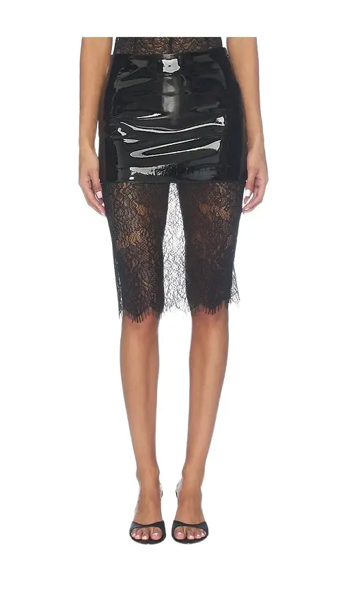NBD X Hannah Lizzy Indrani Midi Skirt