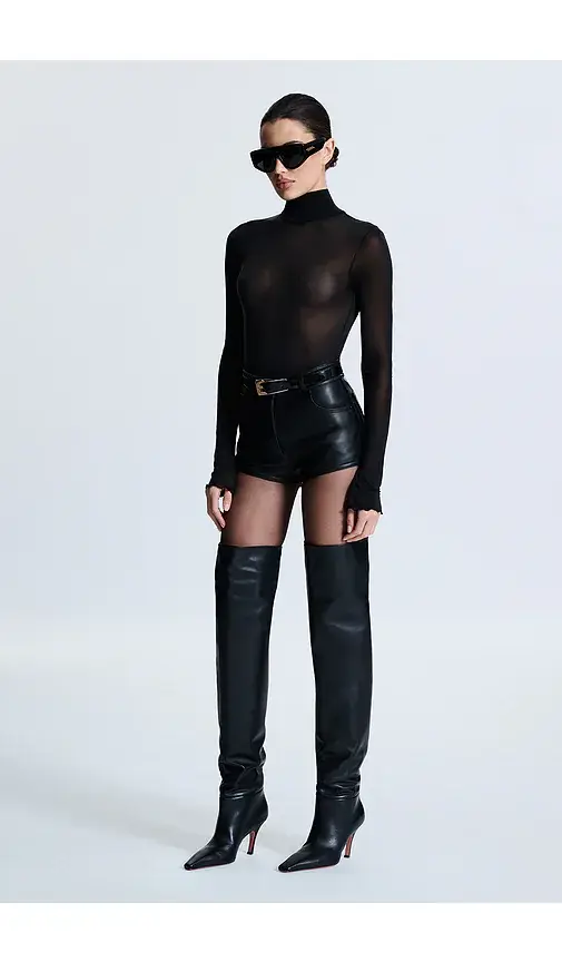 REVOLVE LOS ANGELES Leonora Leather Short | Thumbnail 2 REVOLVE LOS ANGELES Leonora Leather Short | Thumbnail 2