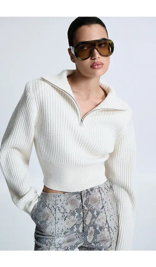 REVOLVE LOS ANGELES Polinna Rib Half Zip | Thumbnail 2 REVOLVE LOS ANGELES Polinna Rib Half Zip | Thumbnail 2