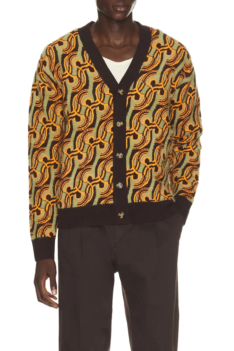 D Mirror Abstrait Cardigan D Mirror Abstrait Cardigan