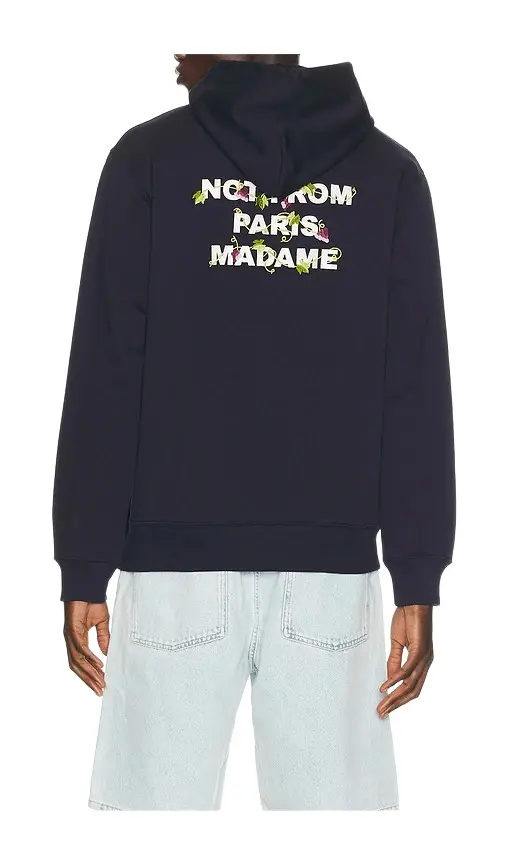Vine Embroidered Slogan Hoodie Vine Embroidered Slogan Hoodie