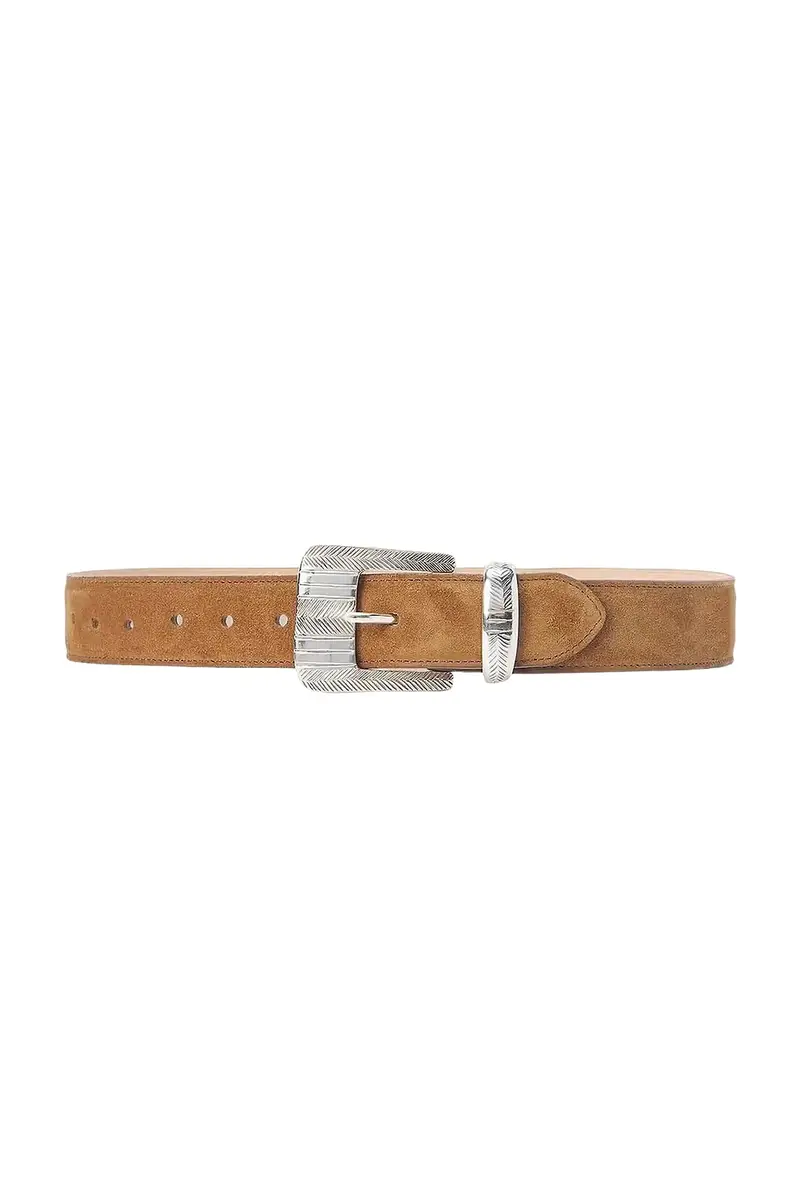 L'Agence Aya Western Engraved Belt