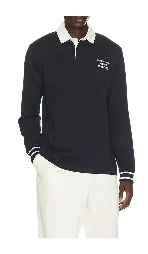 Slogan Longsleeve Polo Slogan Longsleeve Polo