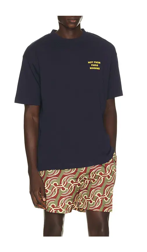 Drôle de Monsieur Bold Slogan Tee Shirt | Thumbnail 2 Drôle de Monsieur Bold Slogan Tee Shirt | Thumbnail 2