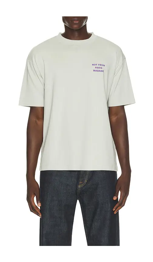 Drôle de Monsieur Bold Slogan Tee Shirt | Thumbnail 2 Drôle de Monsieur Bold Slogan Tee Shirt | Thumbnail 2