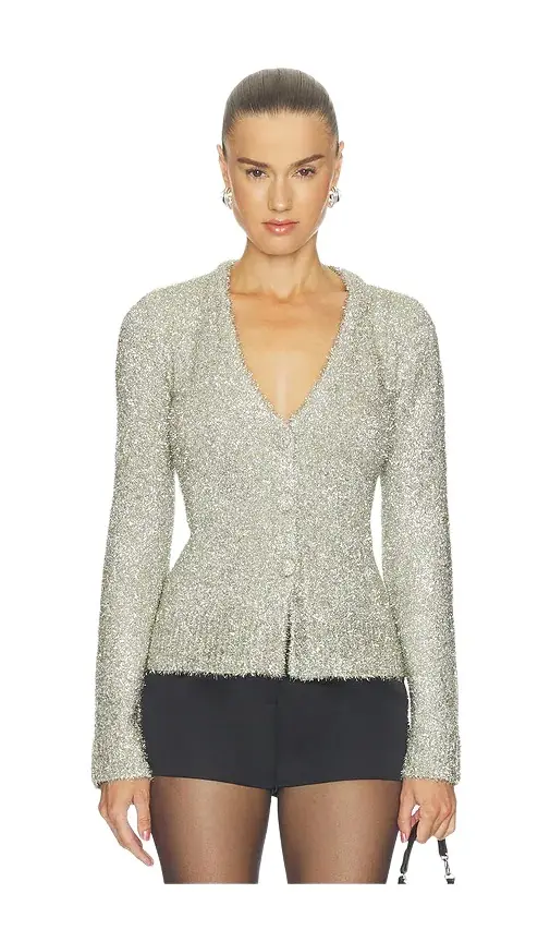 Briar Tinsel Knit Cardigan Briar Tinsel Knit Cardigan