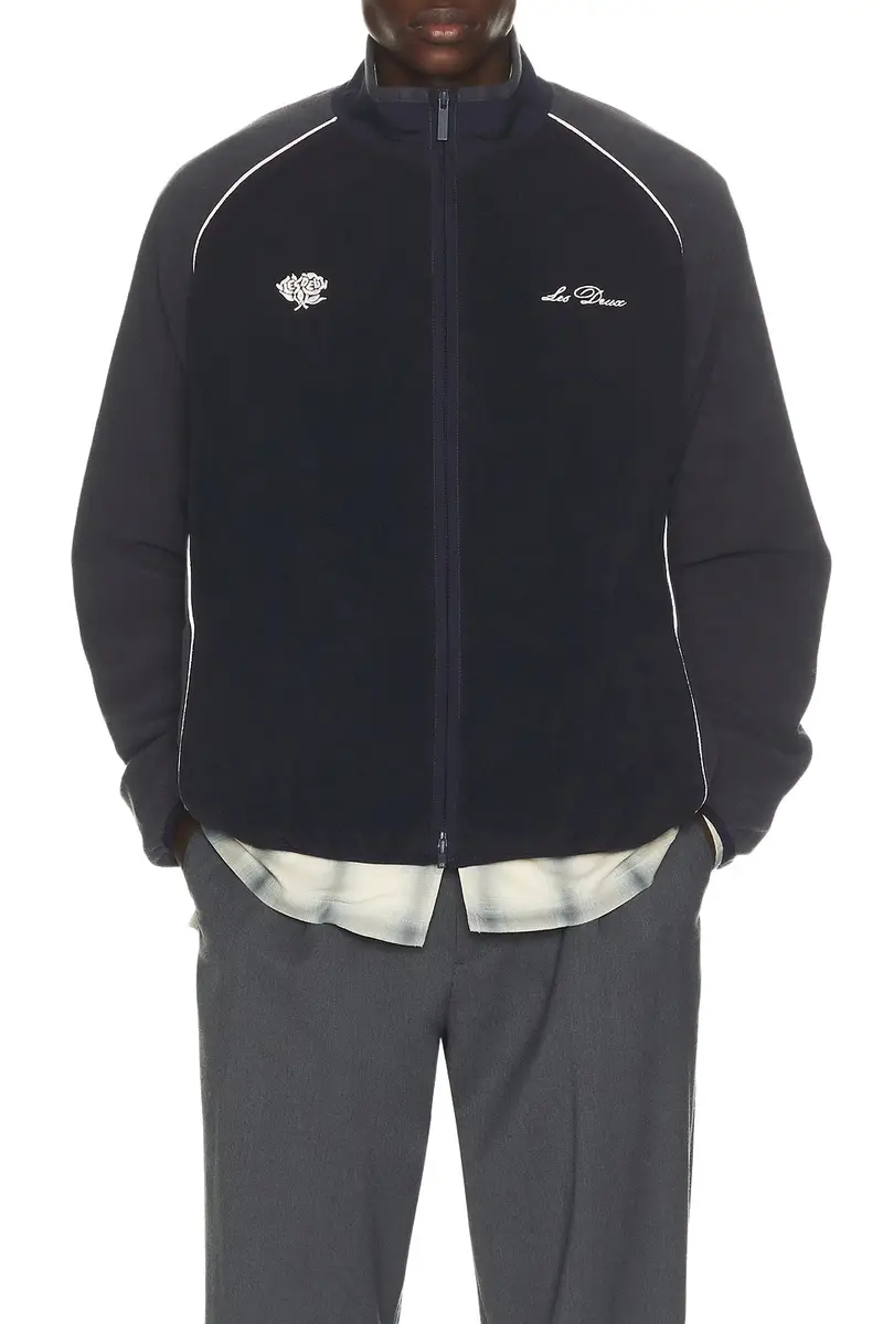 Les Deux Fleece Track Jacket