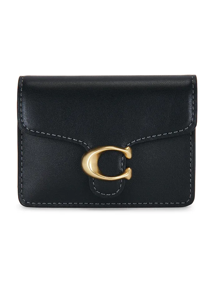 Refined Calf Leather Tabby Card Case Refined Calf Leather Tabby Card Case