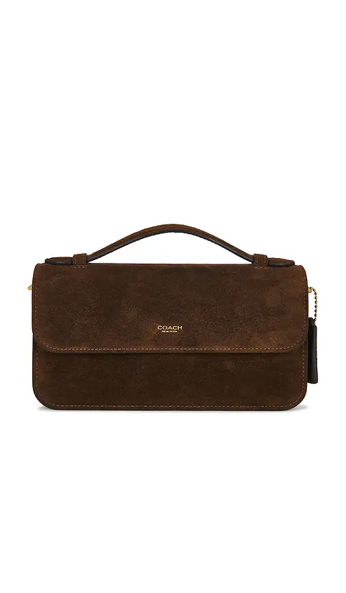 Coach Suede New York Elora Top Handle Crossbody Bag | Thumbnail 2 Coach Suede New York Elora Top Handle Crossbody Bag | Thumbnail 2
