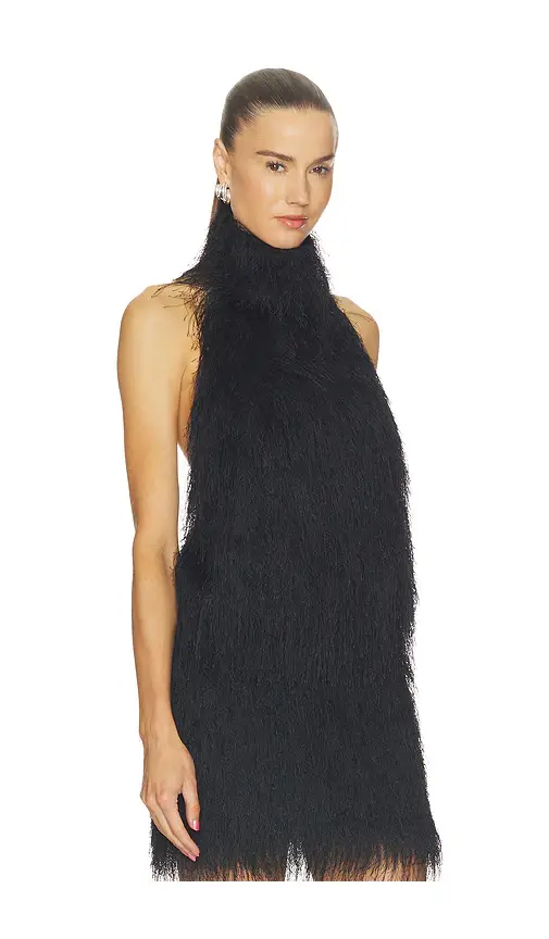 Aexae Polyester Fringe Halter Top | Thumbnail 2 Aexae Polyester Fringe Halter Top | Thumbnail 2