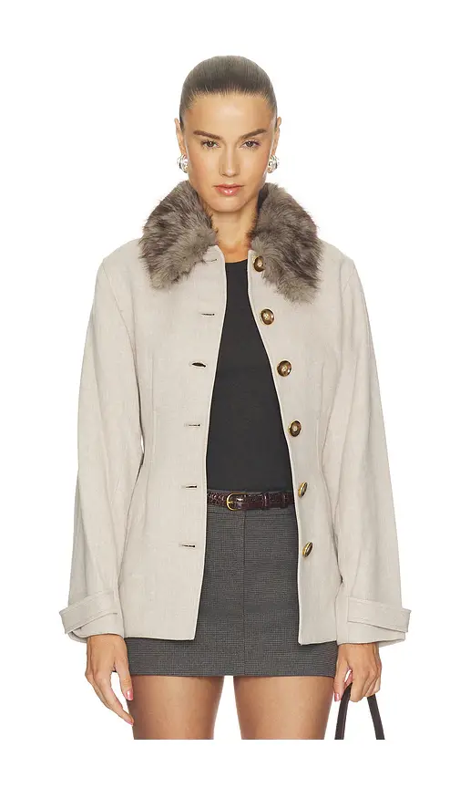 Veronica Beard Severine Dickey Coat With Collar | Thumbnail 2 Veronica Beard Severine Dickey Coat With Collar | Thumbnail 2