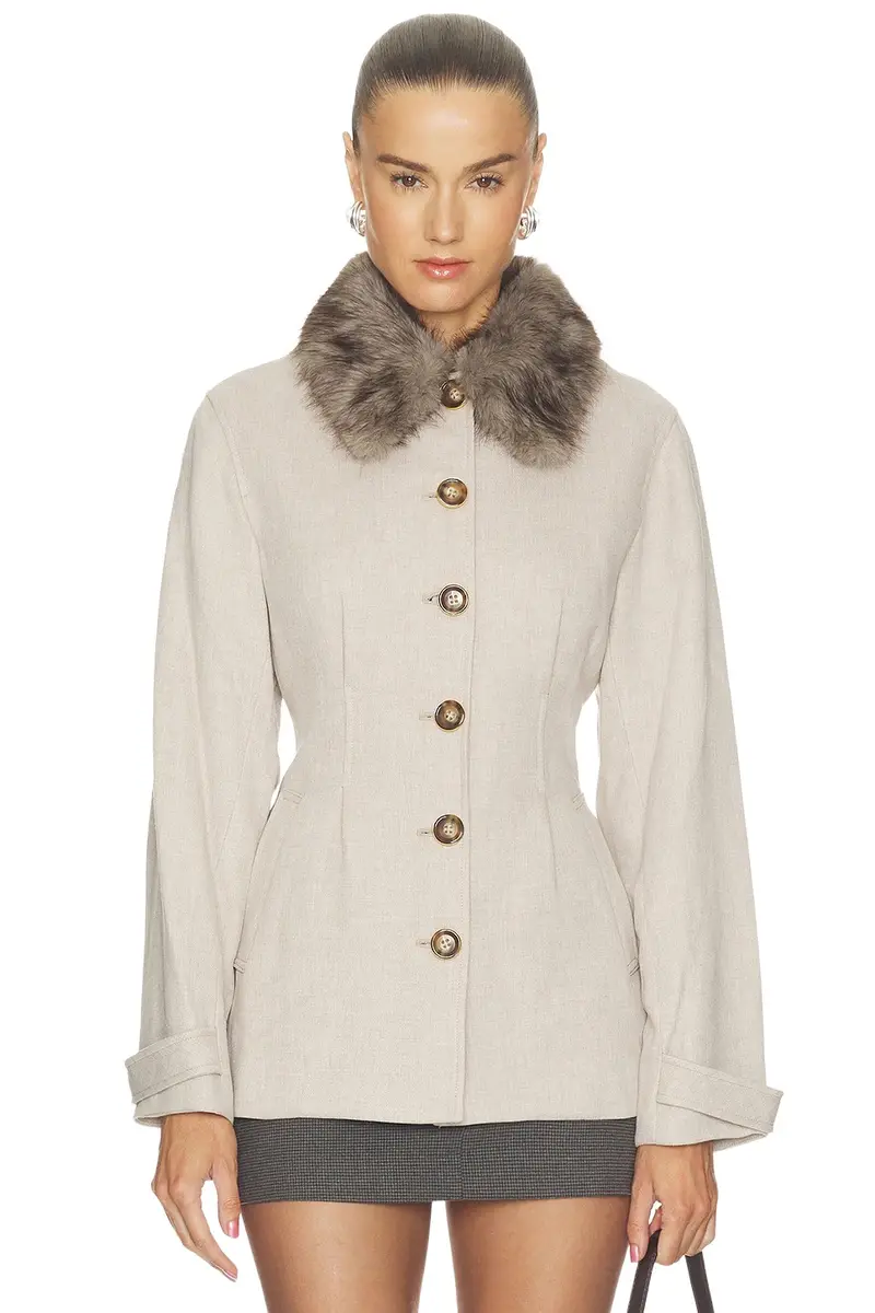 Severine Dickey Coat With Collar Severine Dickey Coat With Collar