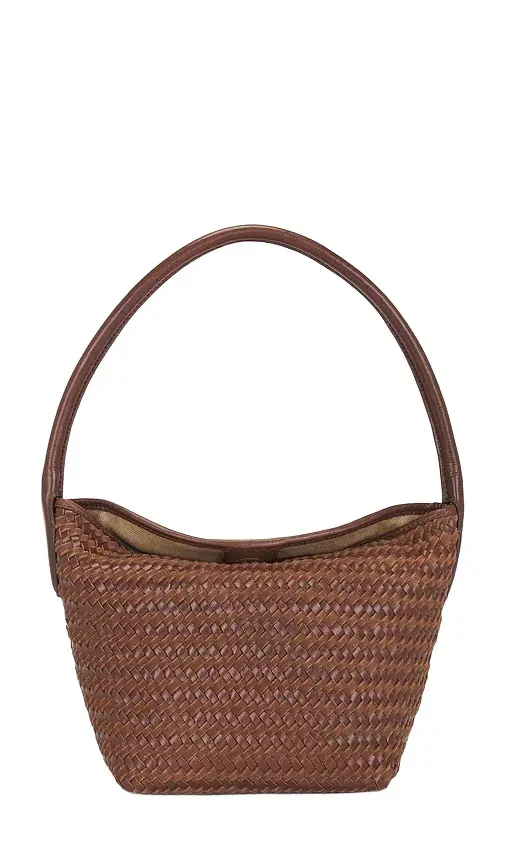 Suede Handwoven Shoulder Bag Suede Handwoven Shoulder Bag