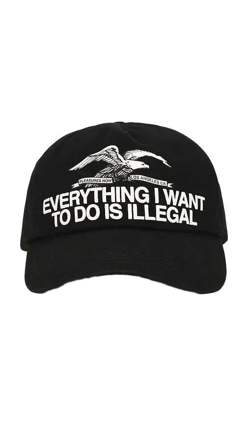 Pleasures Illegal Snapback Hat