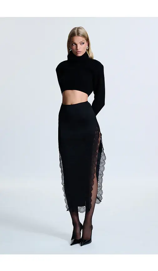 REVOLVE LOS ANGELES Laurette Lace Skirt | Thumbnail 2 REVOLVE LOS ANGELES Laurette Lace Skirt | Thumbnail 2