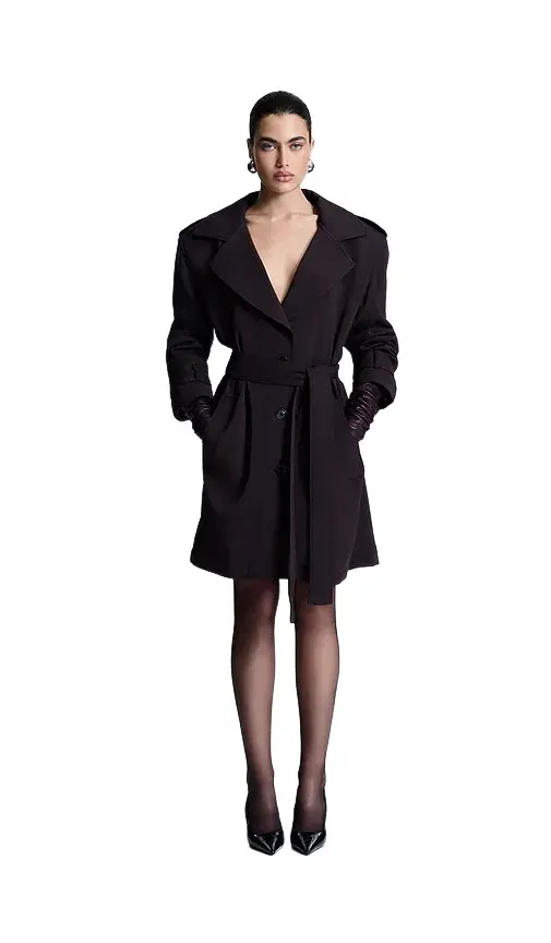 Brigitte Twill Trench