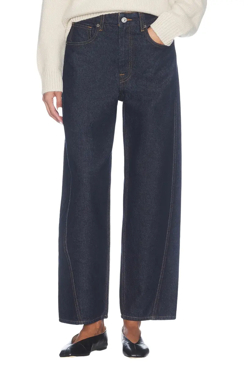 Vintage Barrel Ankle Jean