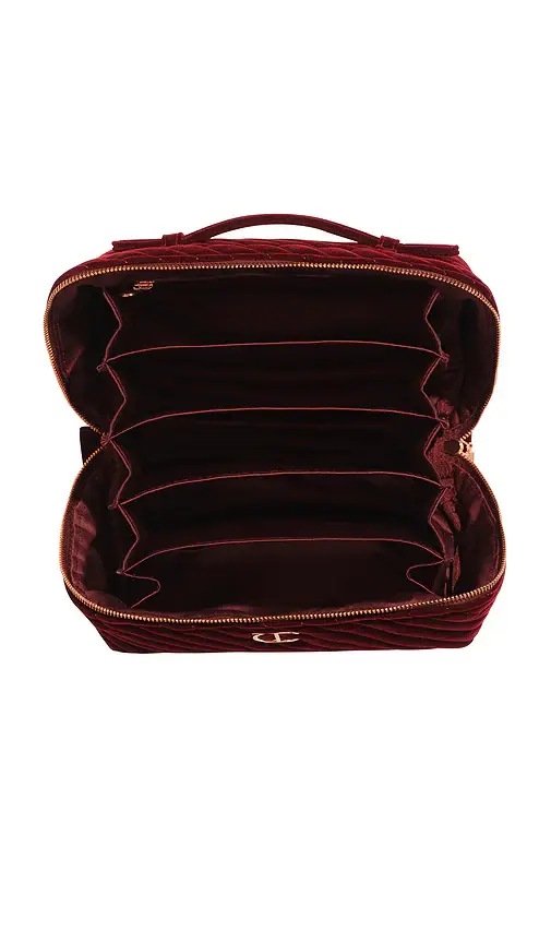 Charlotte Tilbury Velvet Large Organizer Bag | Thumbnail 2