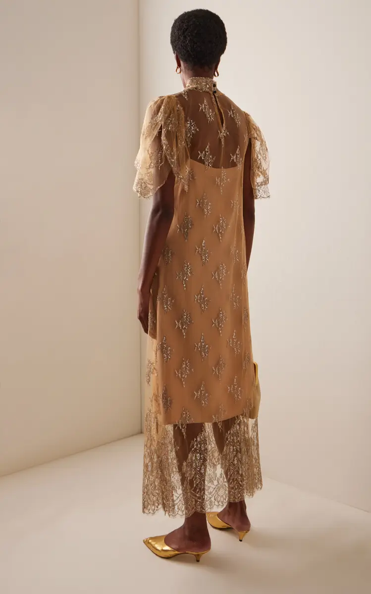 Kamperett Exclusive Moony Lace Gown | Thumbnail 4 Kamperett Exclusive Moony Lace Gown | Thumbnail 4