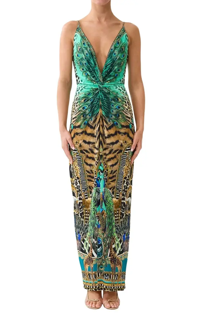 Camilla Twist Front Strappy Dress