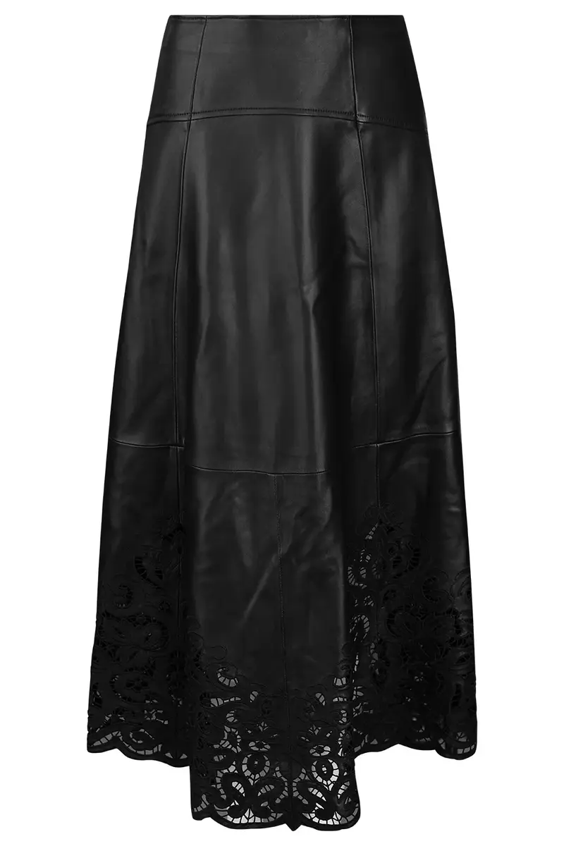 Orla Lace Leather Skirt Orla Lace Leather Skirt