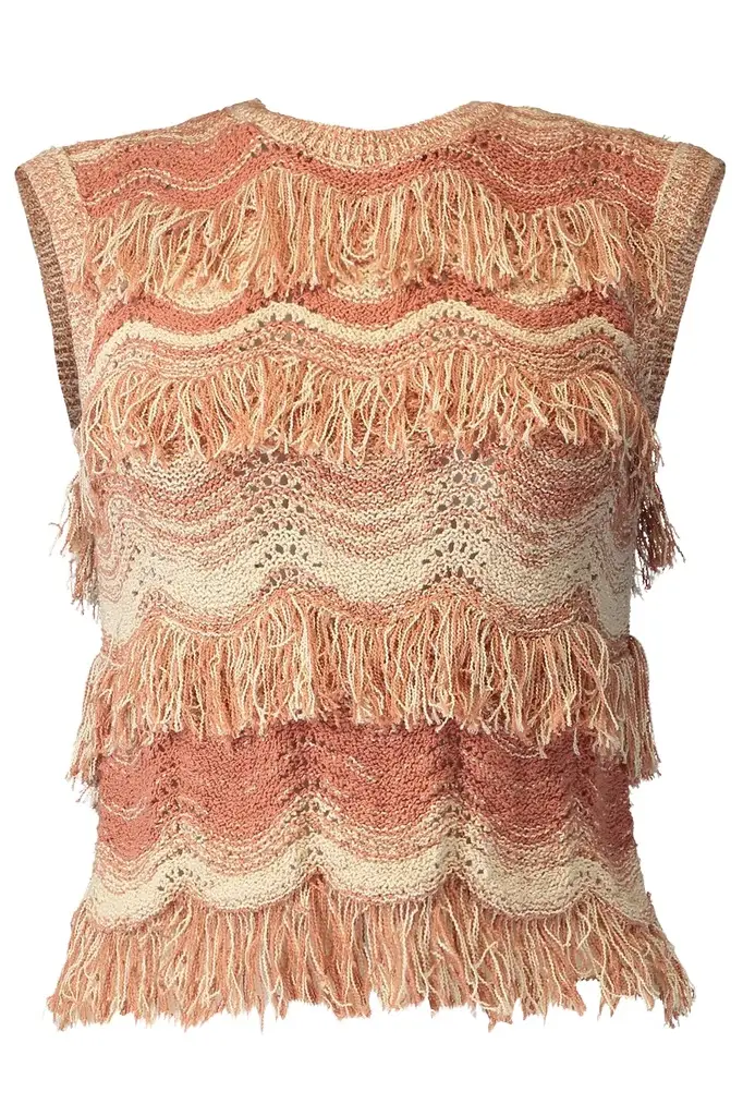Vida Sleeveless Top - Terracotta Rose Vida Sleeveless Top - Terracotta Rose
