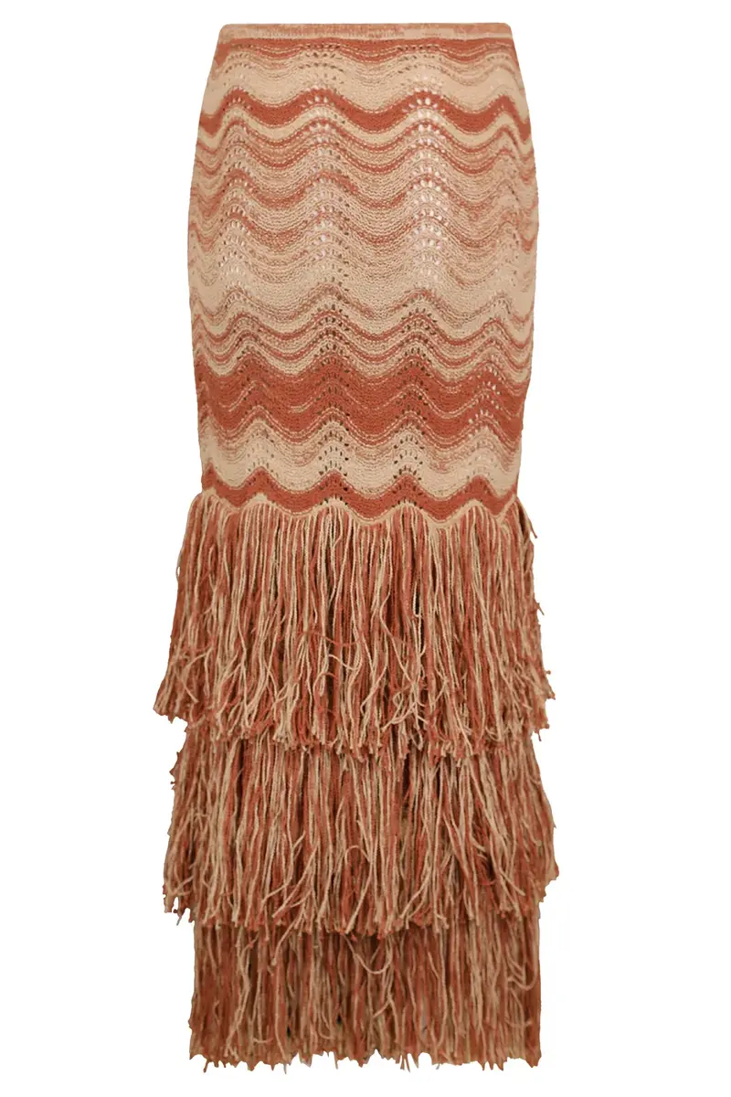 Ulla Johnson Evelina Skirt - Terracotta Rose | Thumbnail 2 Ulla Johnson Evelina Skirt - Terracotta Rose | Thumbnail 2